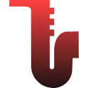 logo saxophone