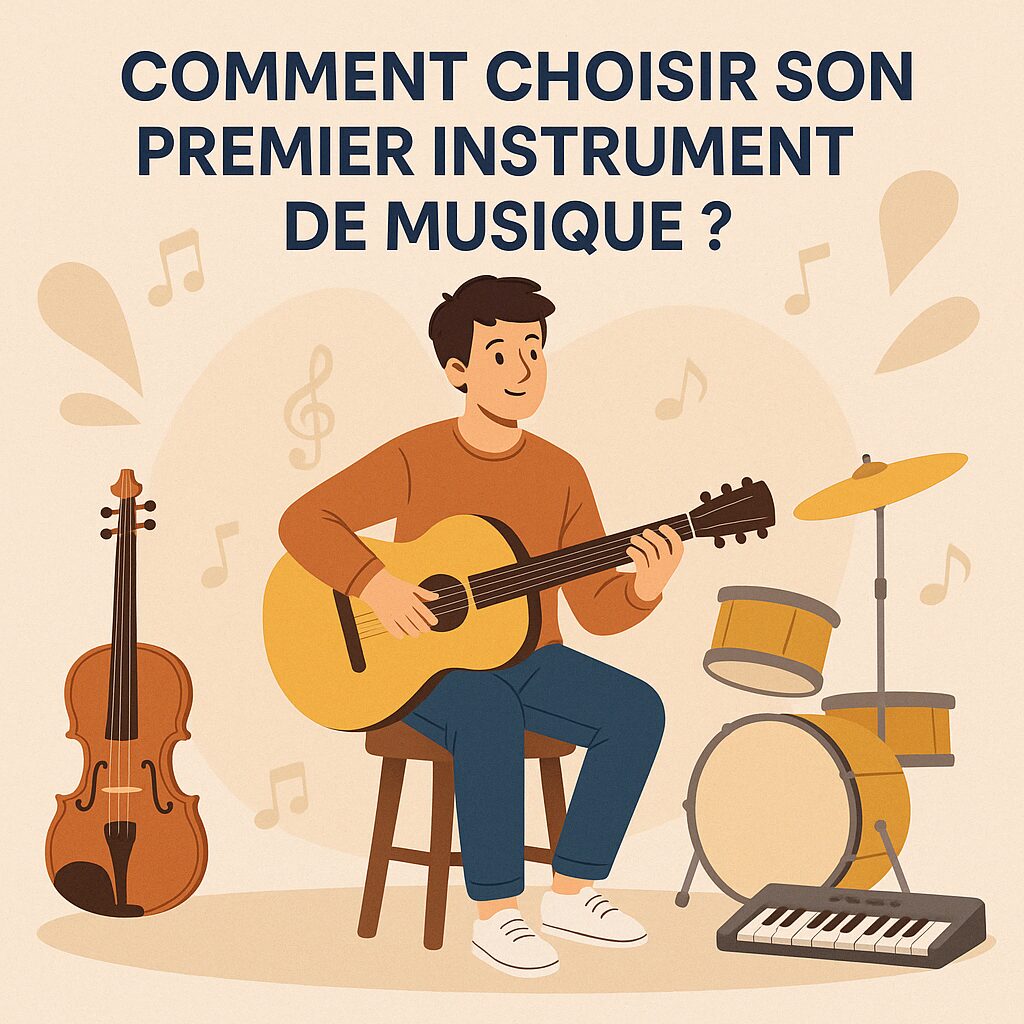 Comment choisir son premier instrument de musique ? Le guide pour débutants
