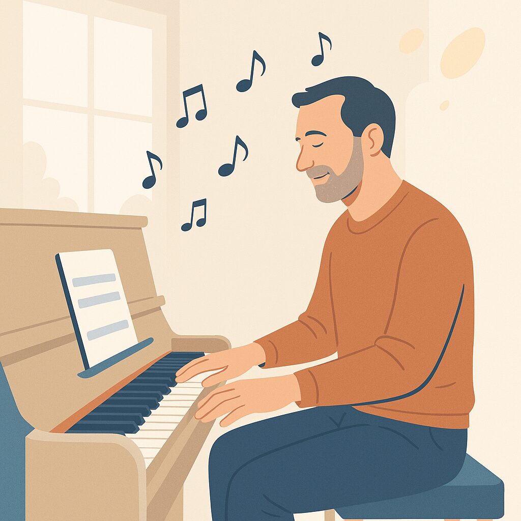 apprendre la musique à l’âge adulte