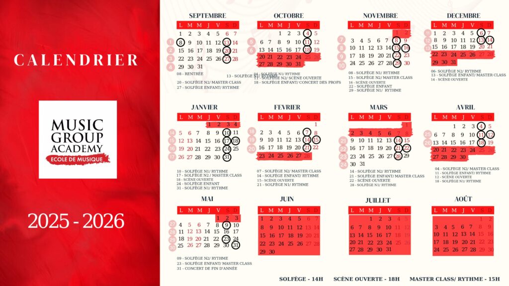 calendrier