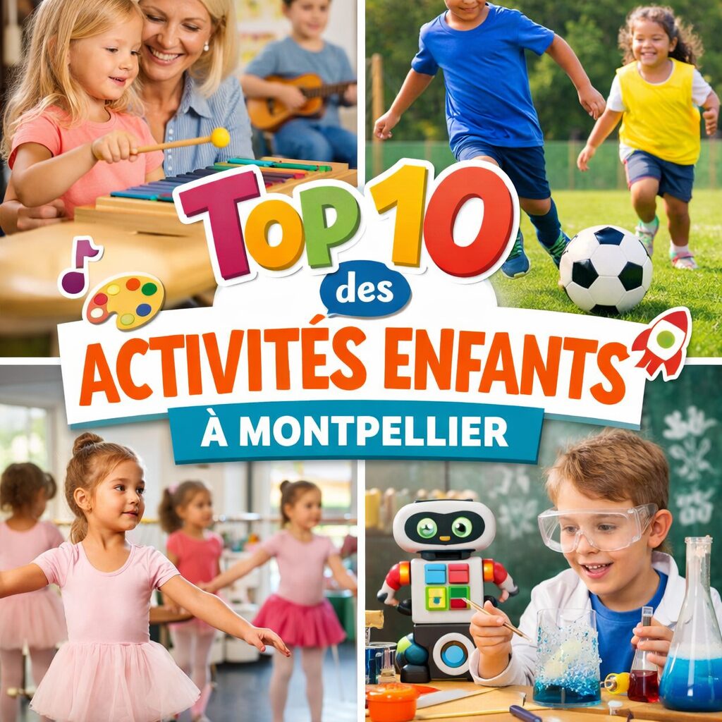Top 10 des activités pour enfants à Montpellier