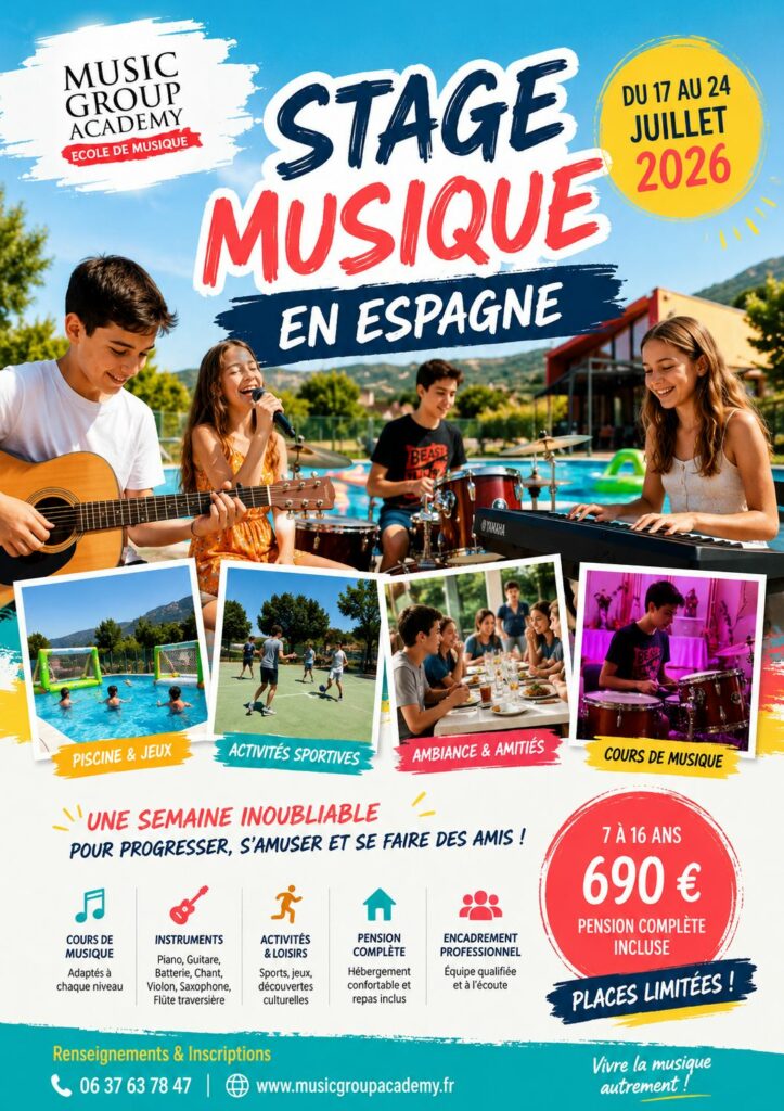 stage musique enfant